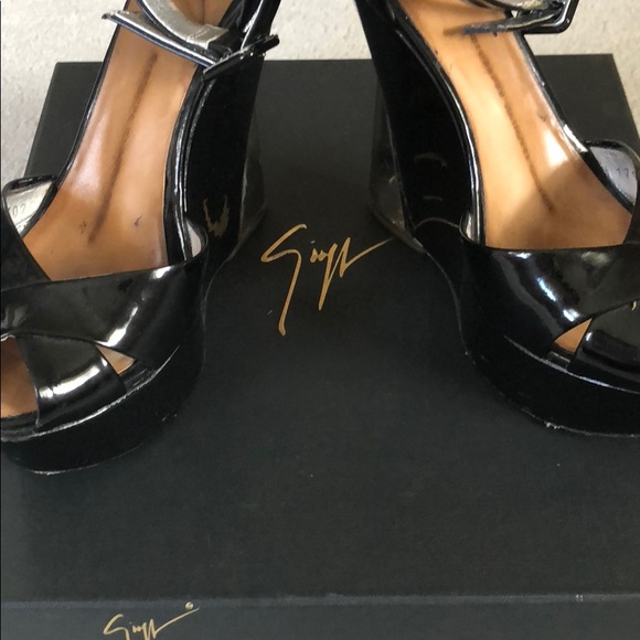 Giuseppe Zanotti I80179 patent leather platforms - Picture 5 of 7